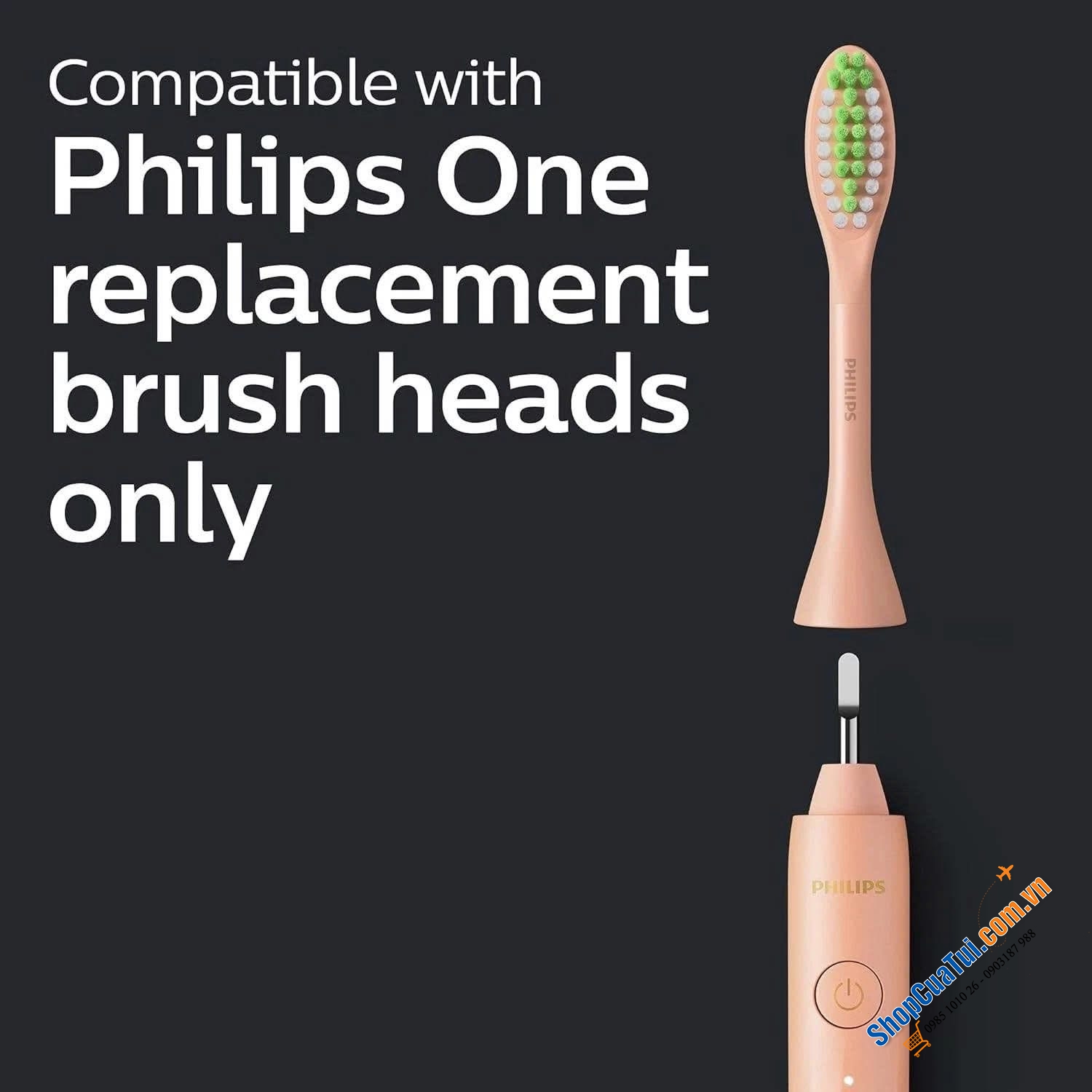 Bàn chải điện Philips HY1200/25 – xinh từ cái nhìn đầu tiên.