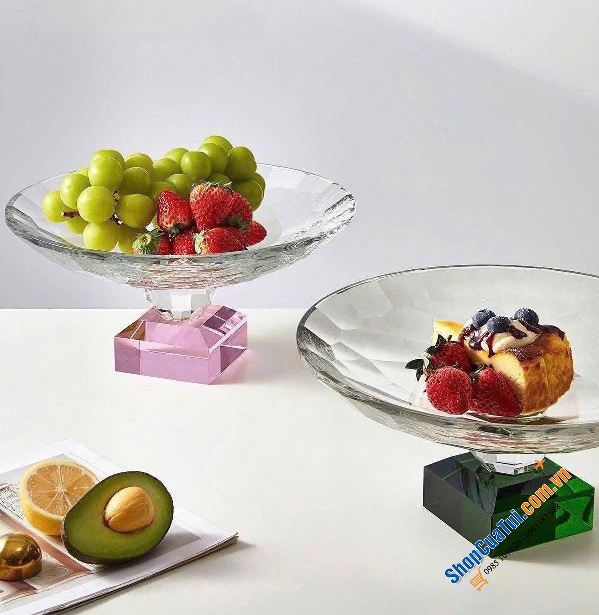 BỒNG PHA LÊ CAO CẤP MACARON SIÊU ĐẸP 28cm.