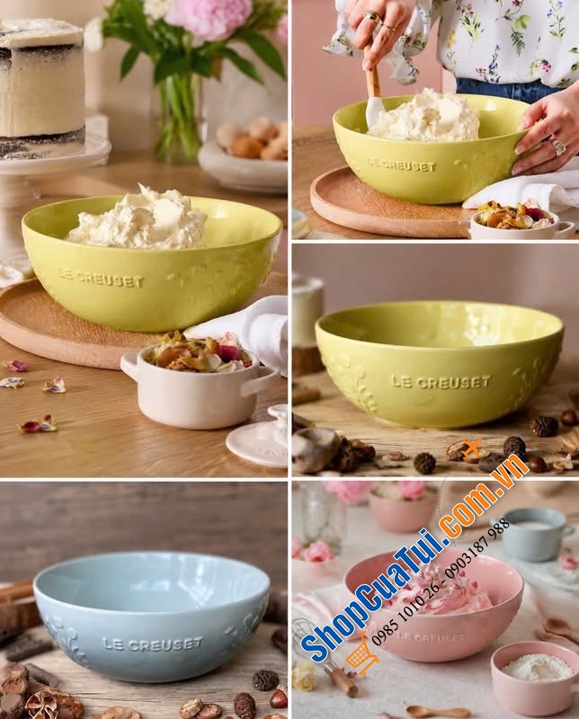 Bát tô 25cm – bộ sưu tập Jardin của Le Creuset.