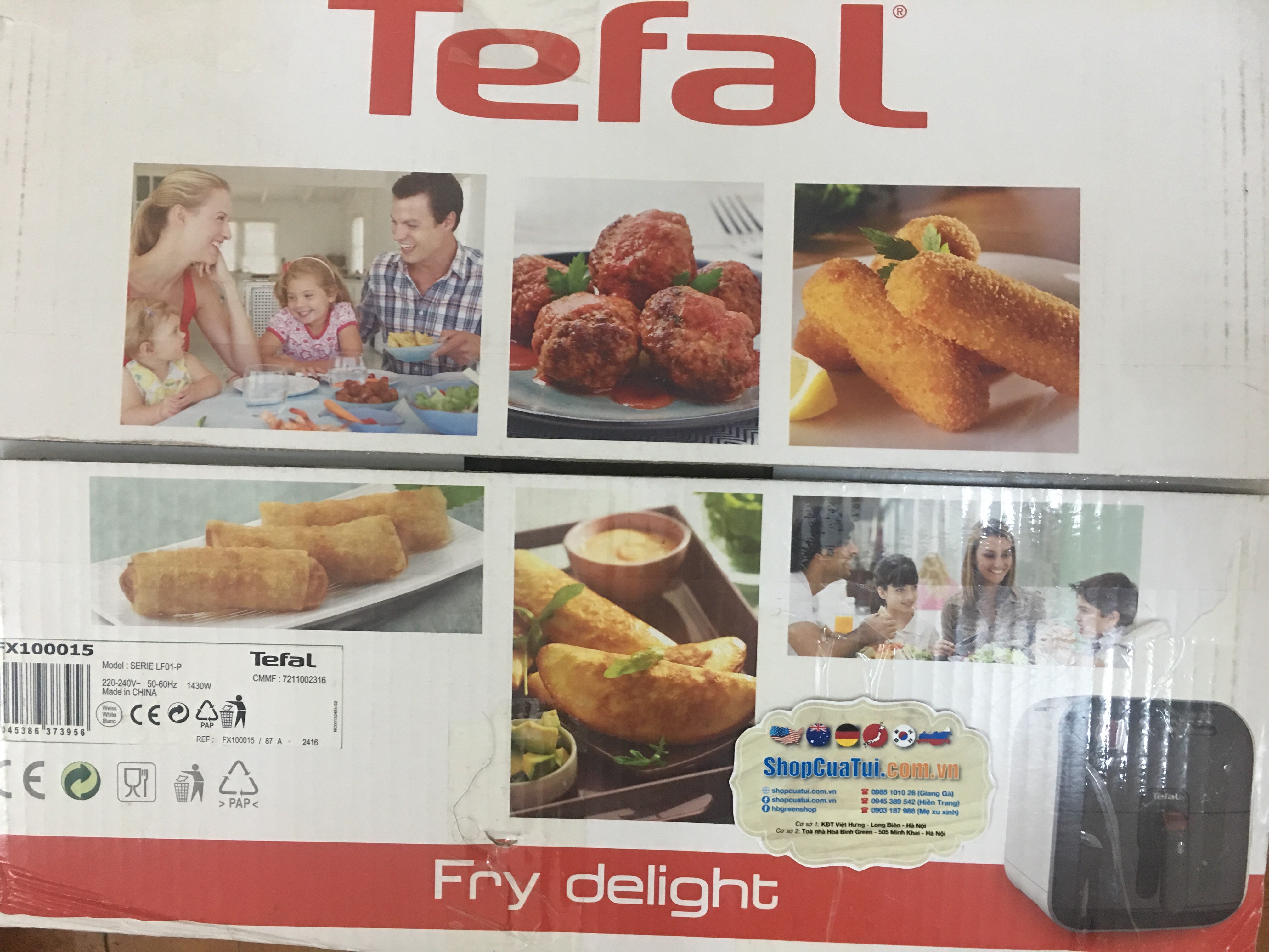 Nồi chiên không dầu Tefal FX1000.