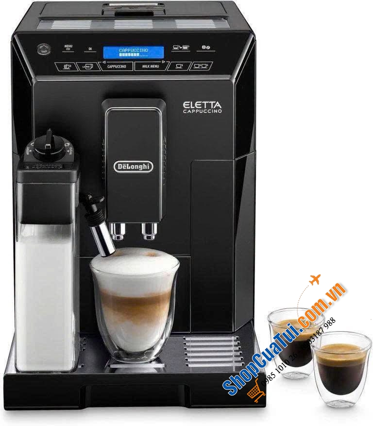 ĐẲNG CẤP \\\"CAFE CHUẨN Ý\\\" TẠI GIA – MỘT CHẠM LÀ MÊ CÙNG DE\\\'LONGHI ELETTA ECAM 44.660.B - Made in Italy.