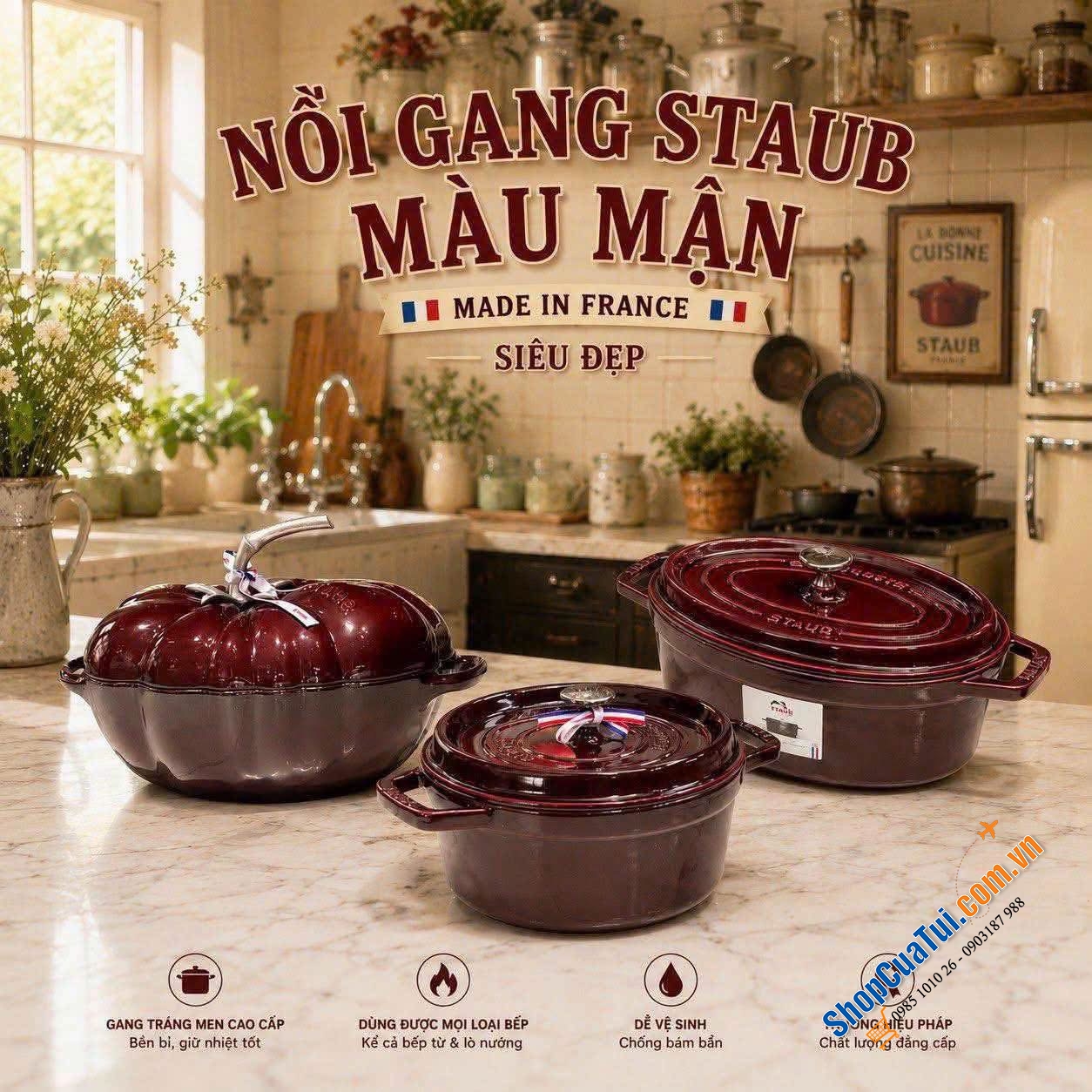 STAUB MÀU MẬN HOT NHẤT MÙA NÀY.