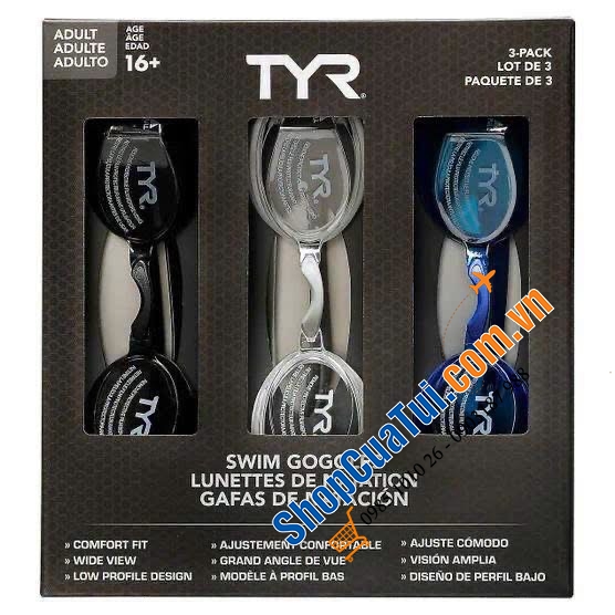 SET 3 KÍNH BƠI TYR MỸ.
