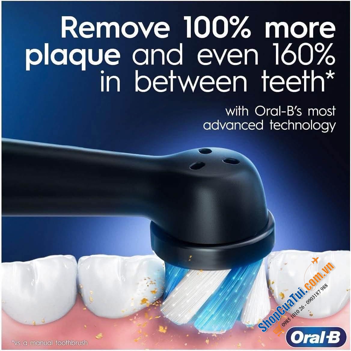 Sét 2 bàn chải điện Oral-B iO Series 4 Duo - Made in Germany.