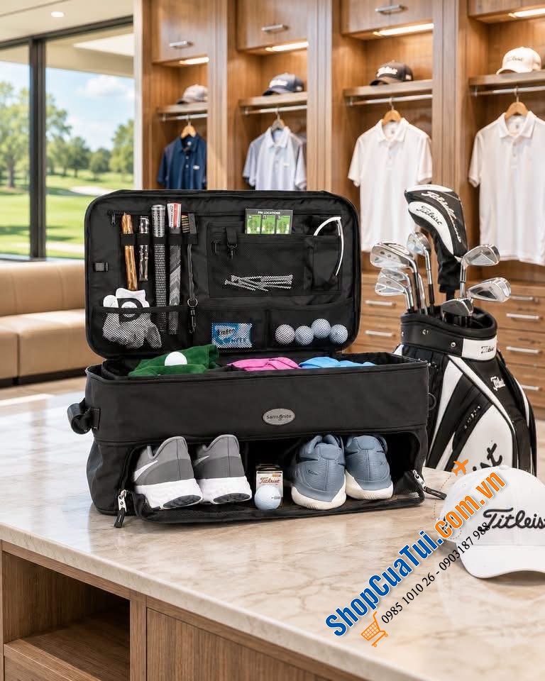 Túi đựng đồ chơi golf Samsonite.