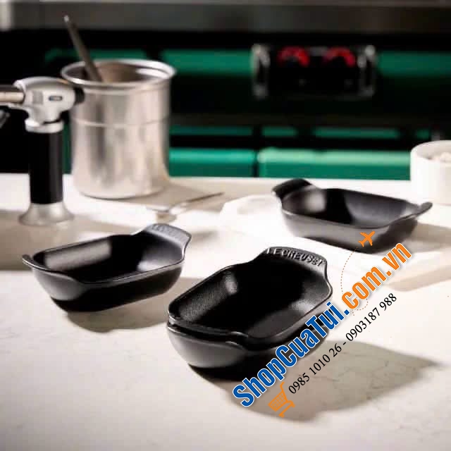 Le Creuset Gourmand – Bộ 3 món gang đúc mini cao cấp.