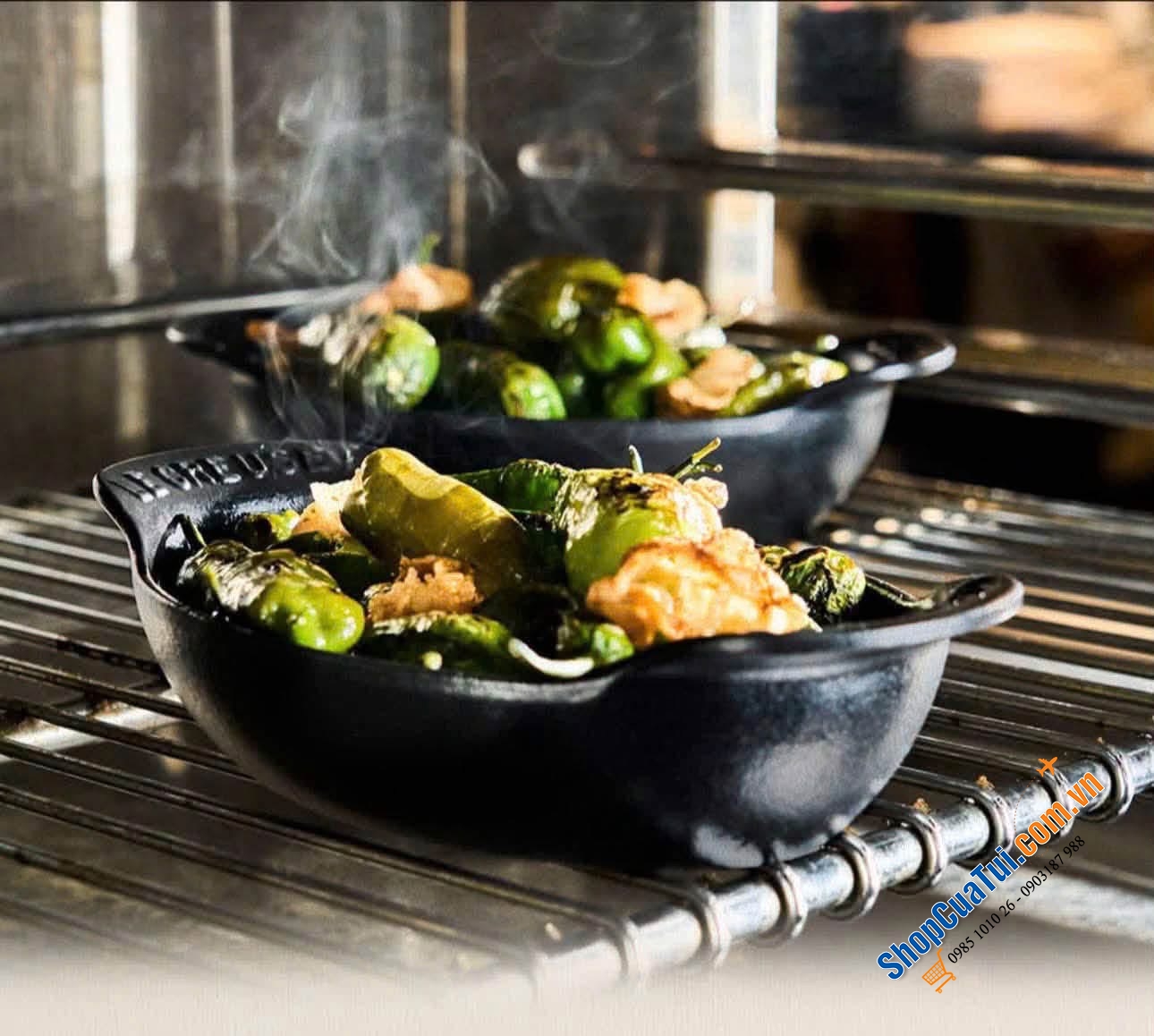 Le Creuset Gourmand – Bộ 3 món gang đúc mini cao cấp.