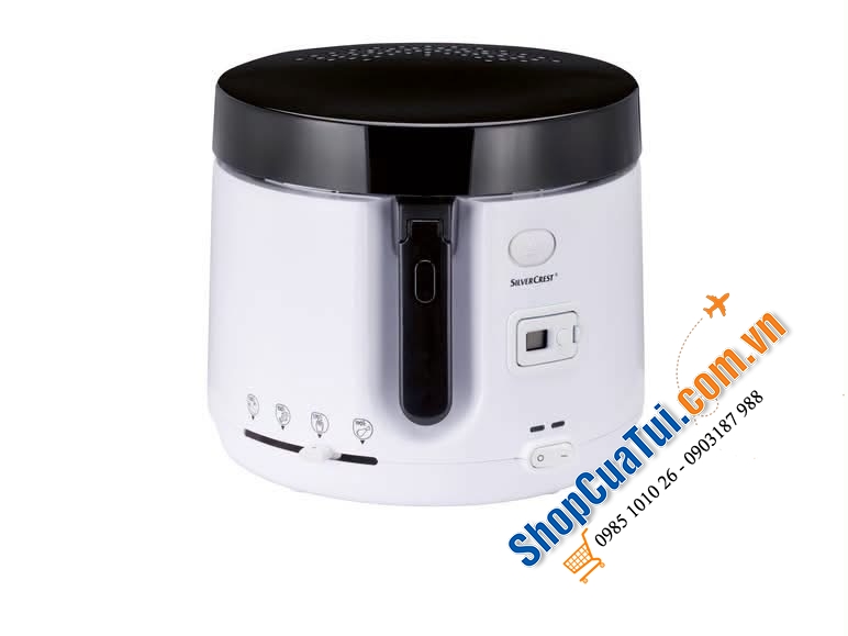 Nồi chiên ngập dầu SilverCrest SFT 1900 A1 (dung tích dầu 2,1 lít).
