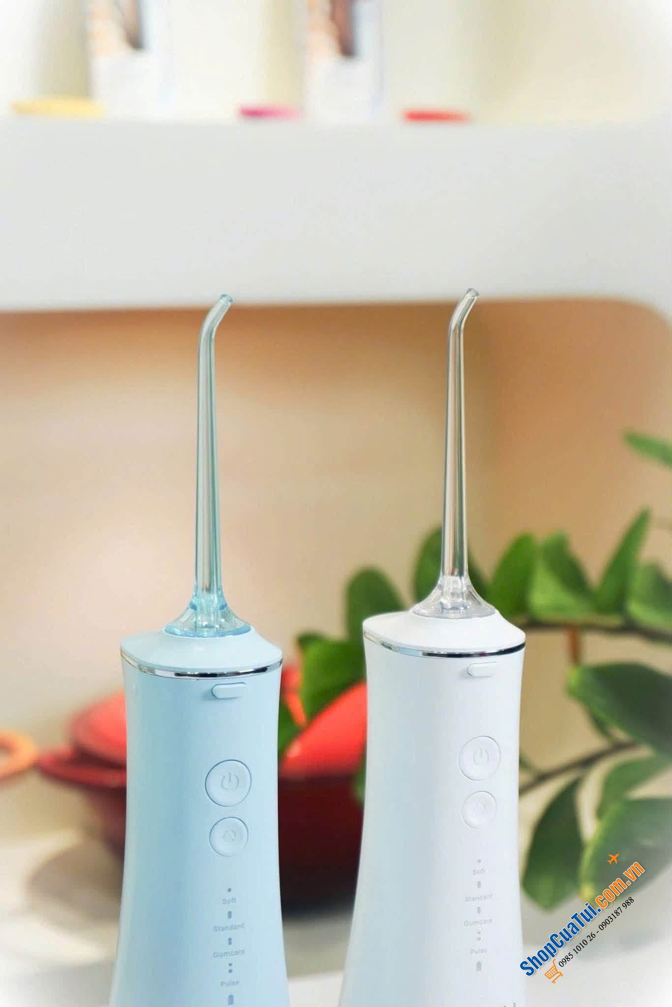TĂM NƯỚC GKÖCH V2 - màu trắng, màu xanh.