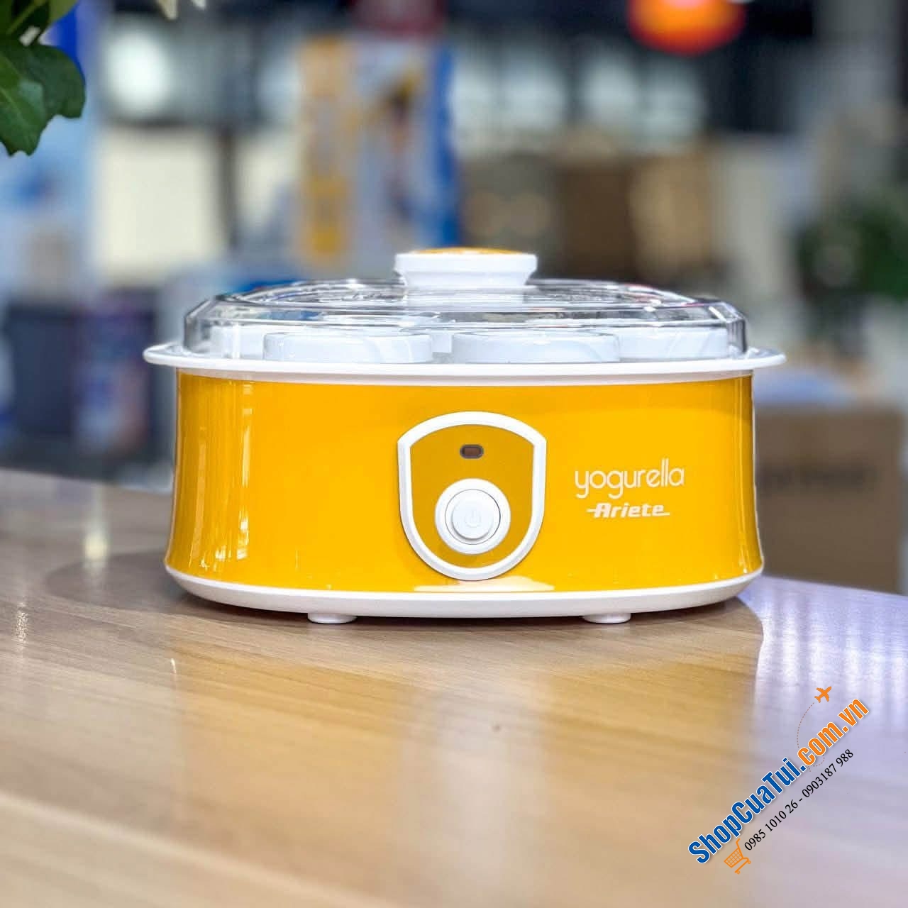 Sữa chua nhà làm ngon - sạch - mịn với máy Ariete 00C061700AR0.