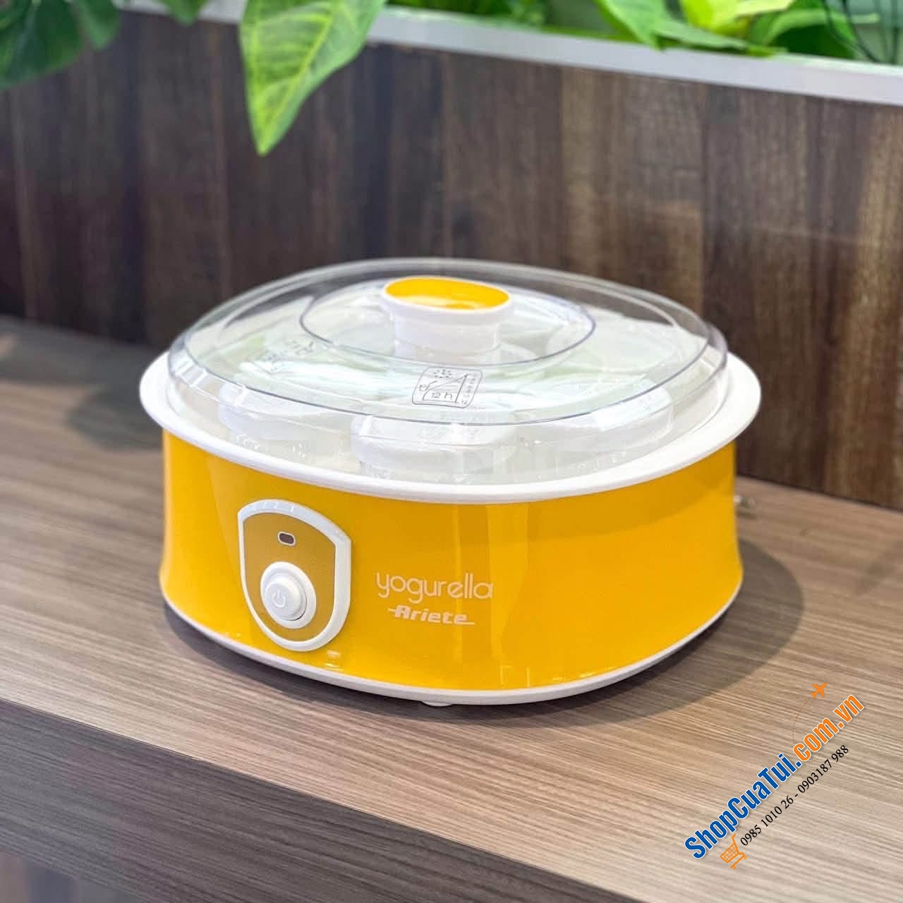 Sữa chua nhà làm ngon - sạch - mịn với máy Ariete 00C061700AR0.