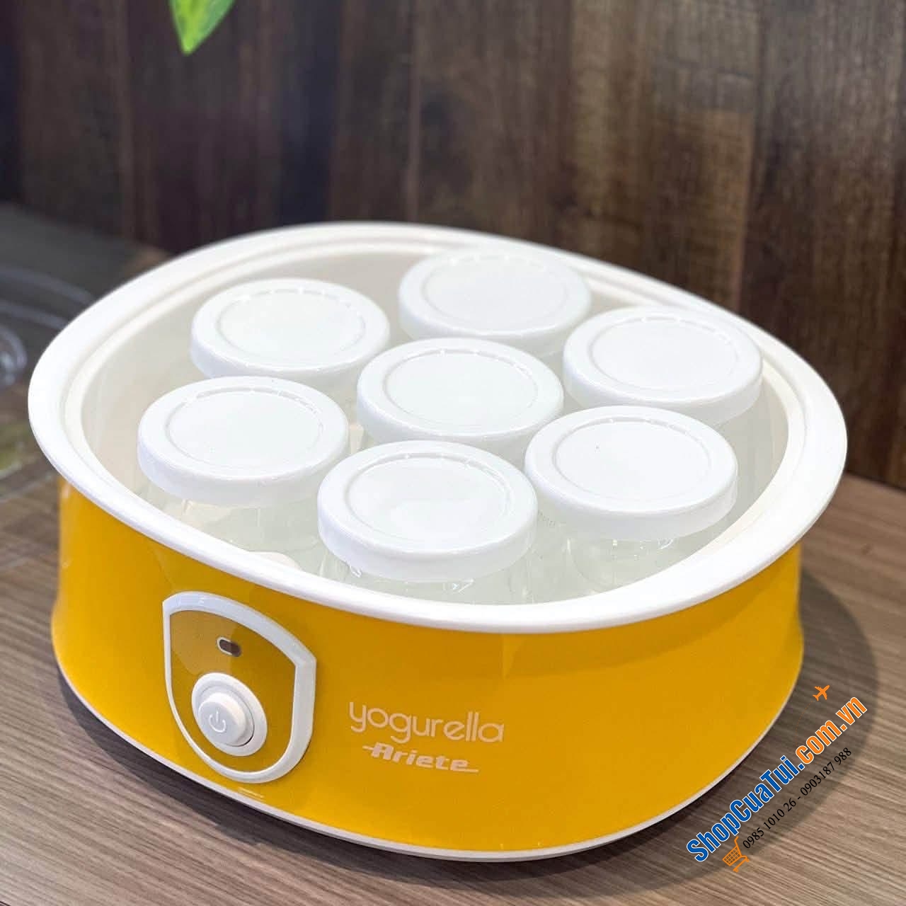 Sữa chua nhà làm ngon - sạch - mịn với máy Ariete 00C061700AR0.