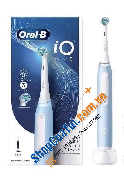 Bàn chải điện Oral-B iO Series 3 (Model 2026) - MADE IN GERMANY.