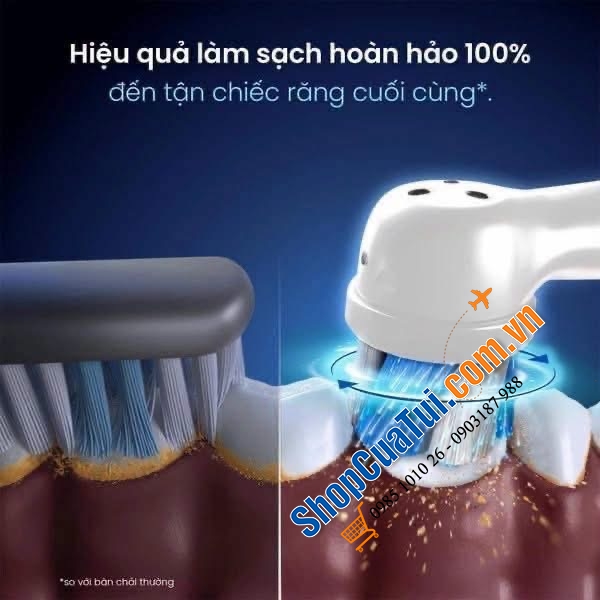 Bàn chải điện Oral-B iO Series 3 (Model 2026) - MADE IN GERMANY.