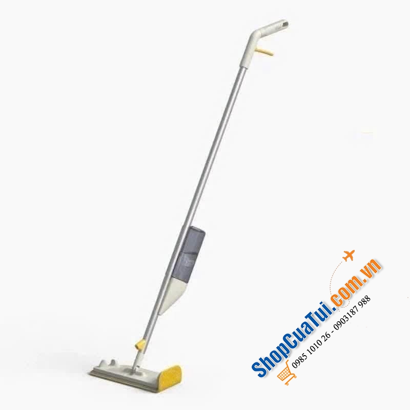 CÂY LAU NHÀ XỊT NƯỚC JOSEPH JOSEPH 65004 Cleantech màu trắng – GỌN NHẸ, SẠCH NHANH!
