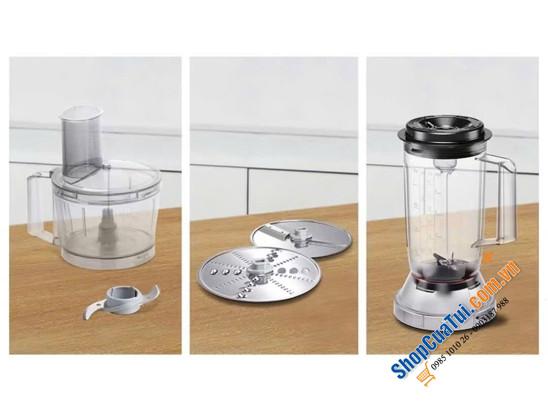 Máy xay đa năng BOSCH MultiTalent3 MCM3201B màu đen made in EU.