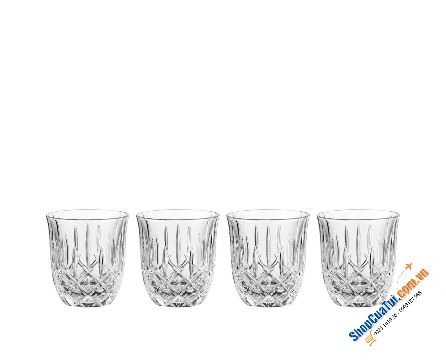 Set 4 cốc Nachtmann Noblesse 325ml 106707 - Made in Germany.