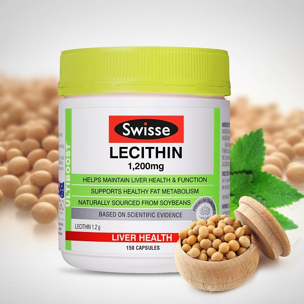 MẦM ĐẬU NÀNH SWISSE ÚC LECITHIN 1200MG 150 VIÊN