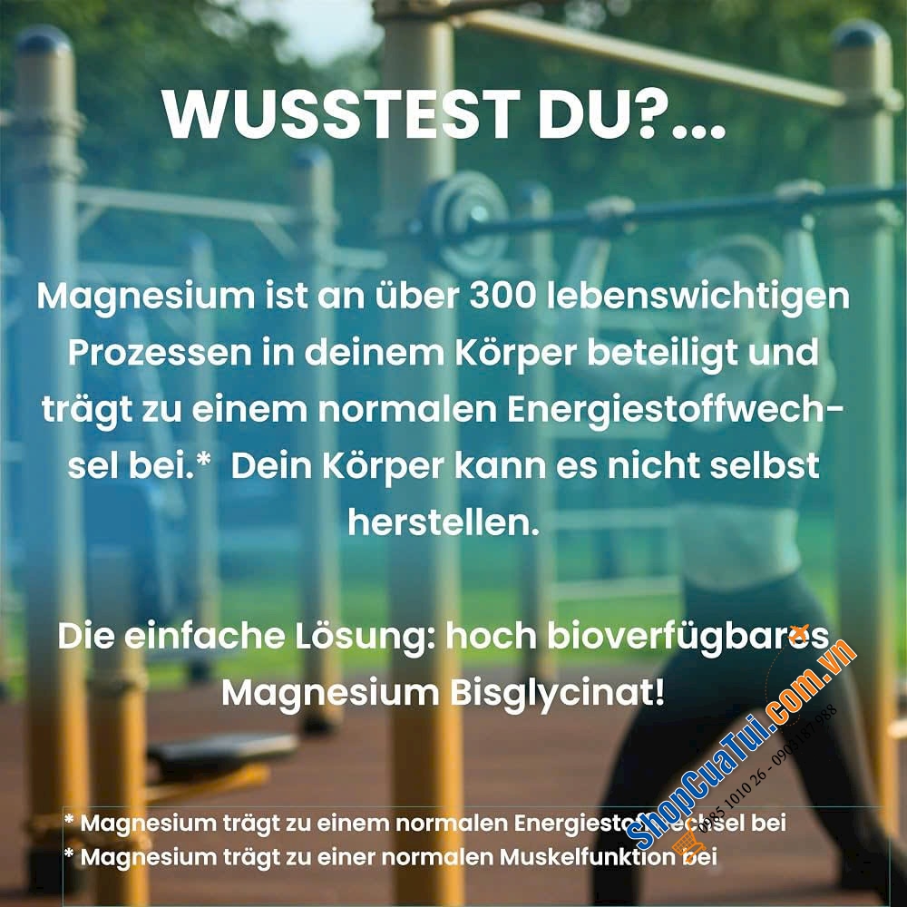 VIÊN UỐNG MAGNESIUM BISGLYCINAT THUẦN CHAY  tốt cho cơ bắp, hệ thần kinh & giảm mệt mỏi - Sp vượt trội so với các dòng Magie thông thường.