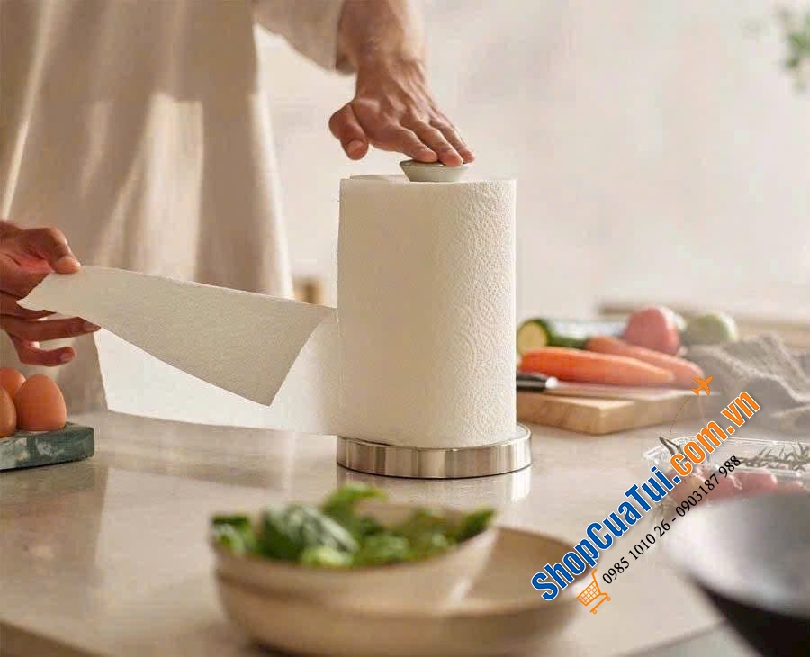 Giá đựng giấy Joseph Joseph 851688 PUSH&TEAR 28cm.