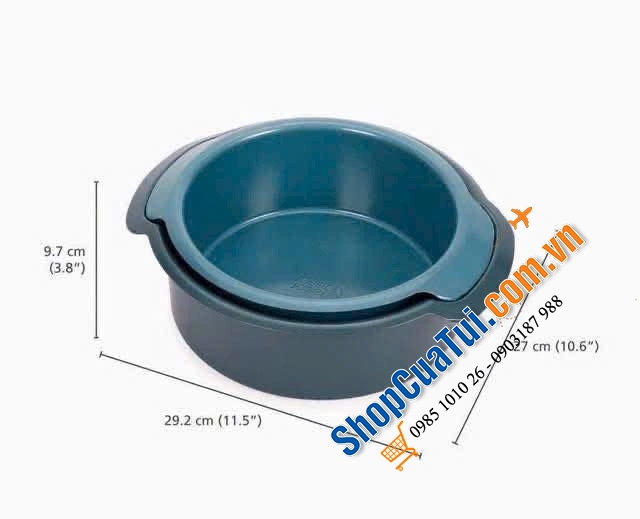 Set 2 khuôn làm bánh tròn Joseph Joseph 45068 Nest Bake.