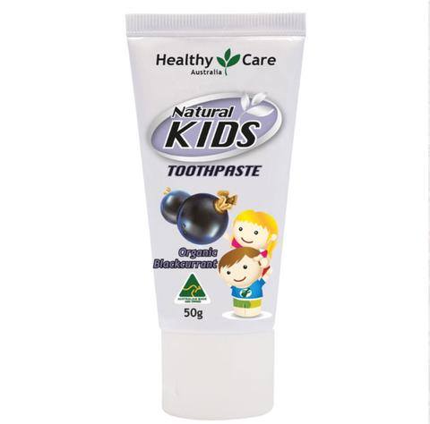 Kem đánh răng oganic Hữu cơ cho trẻ em - Healthy Care Natural Kids Toothpaste Organic  50g