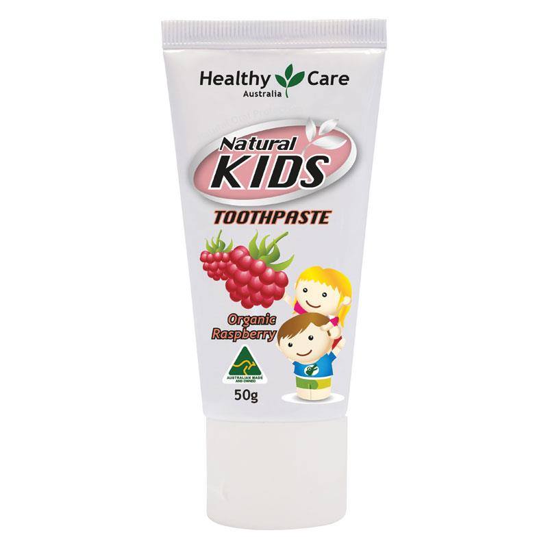 Kem đánh răng oganic Hữu cơ cho trẻ em - Healthy Care Natural Kids Toothpaste Organic  50g
