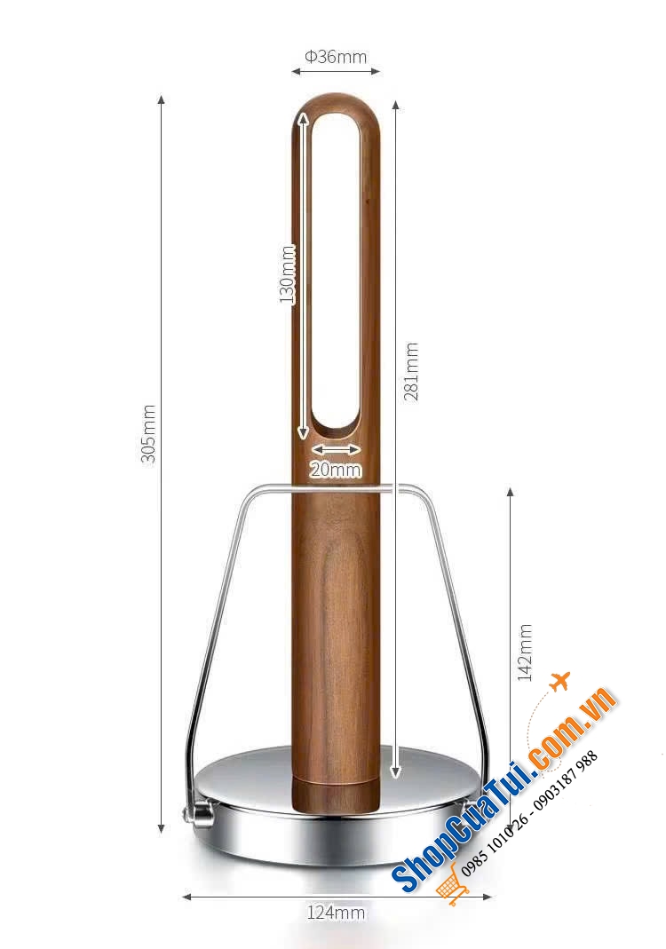 Dụng cụ để giấy nhà bếp Modern.