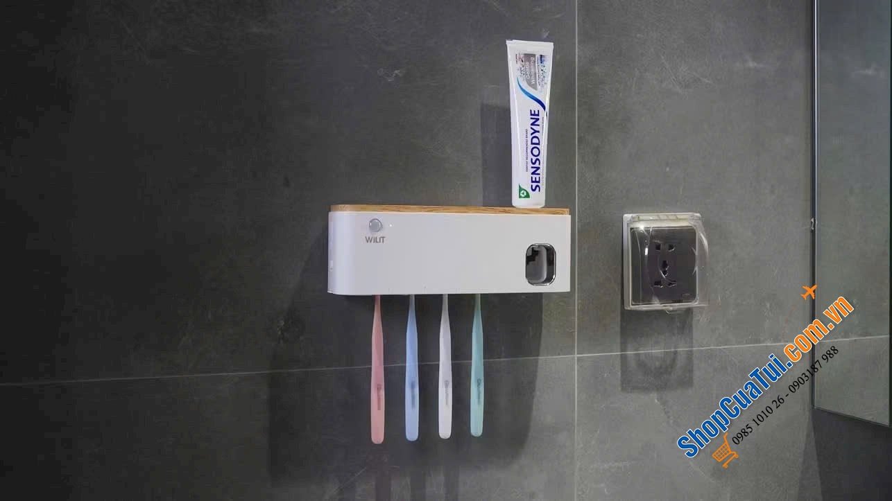 Máy tiệt trùng bàn chải đánh răng thông minh WILIT UVC07 bản mới nhất 2026.