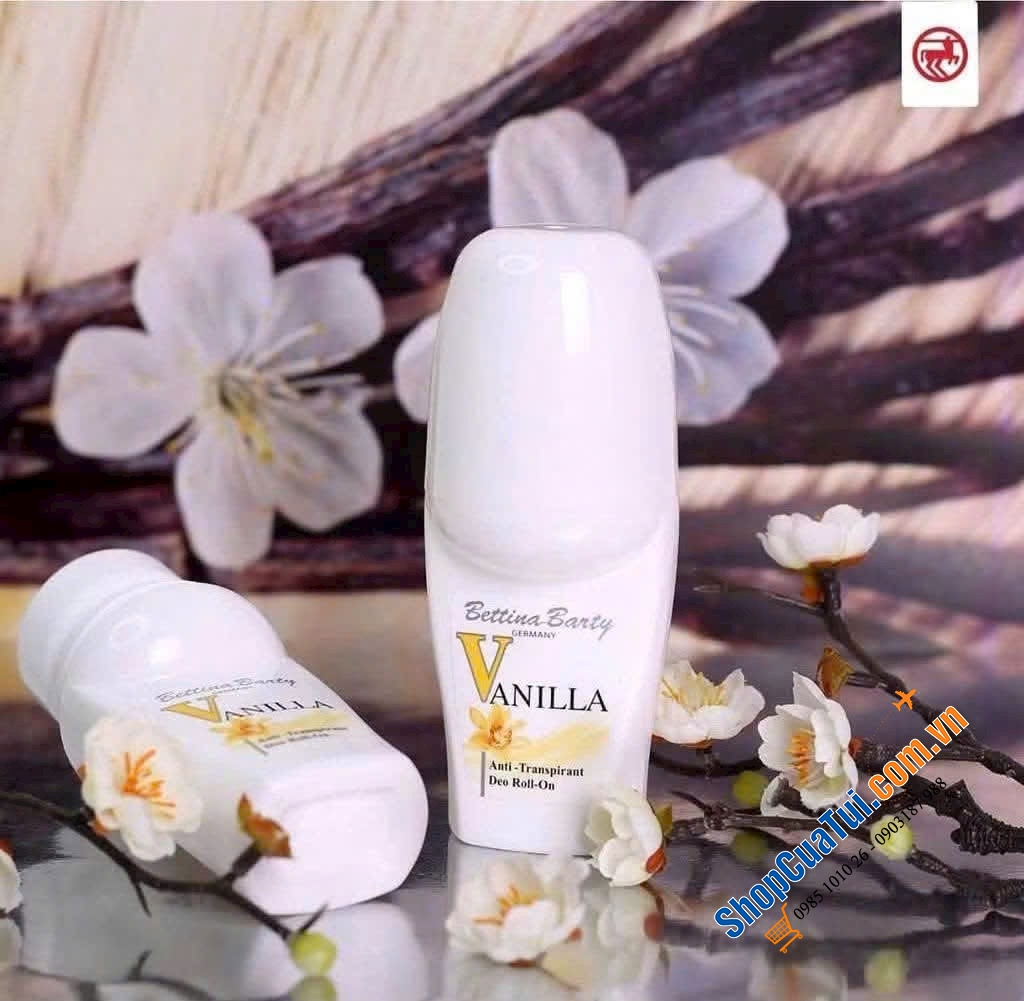 Lăn khử mùi Bettina Barty Vanilla mùi thơm vô cùng quyễn rũ và luôn mang lại cảm giác khô thoáng khi dùng.