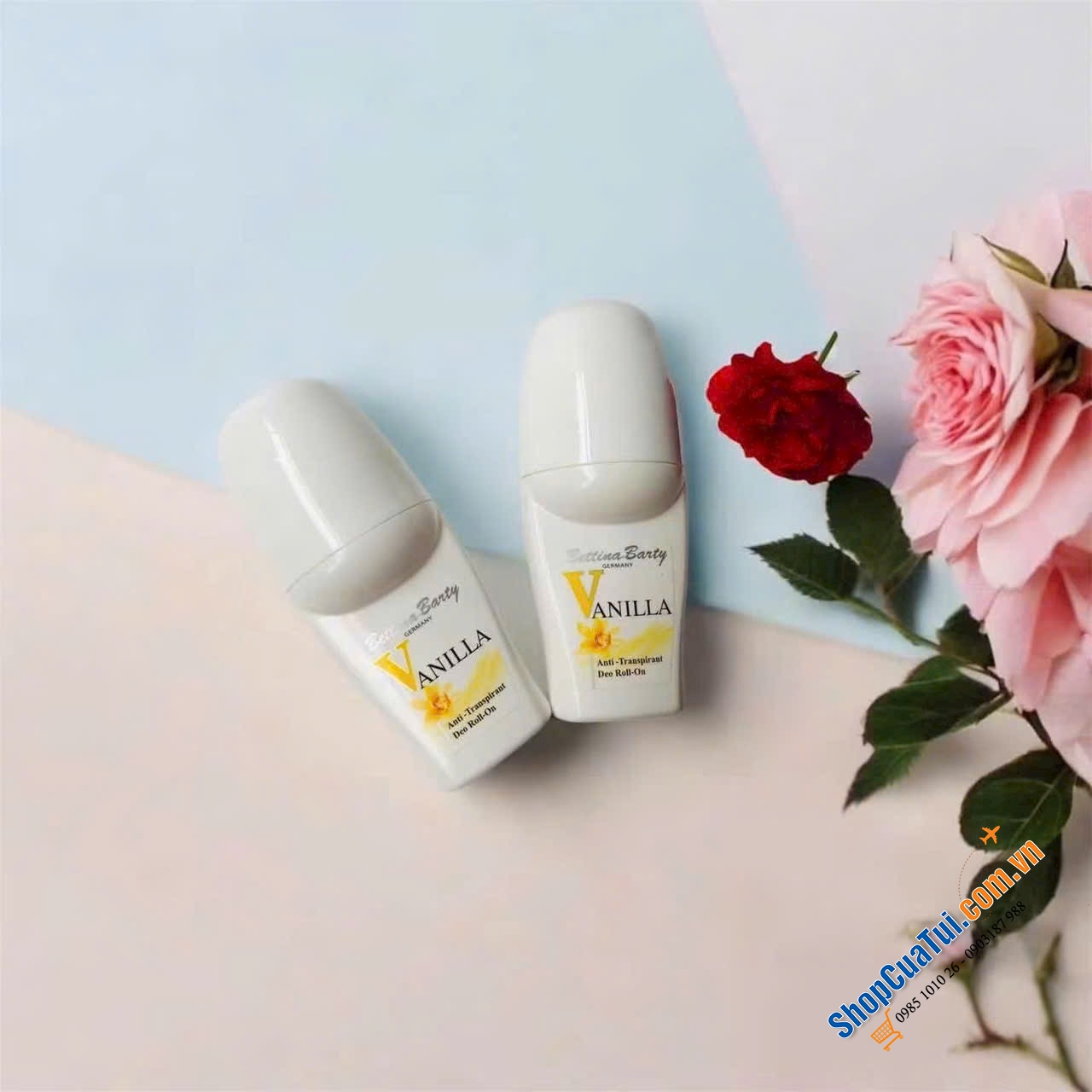 Lăn khử mùi Bettina Barty Vanilla mùi thơm vô cùng quyễn rũ và luôn mang lại cảm giác khô thoáng khi dùng.