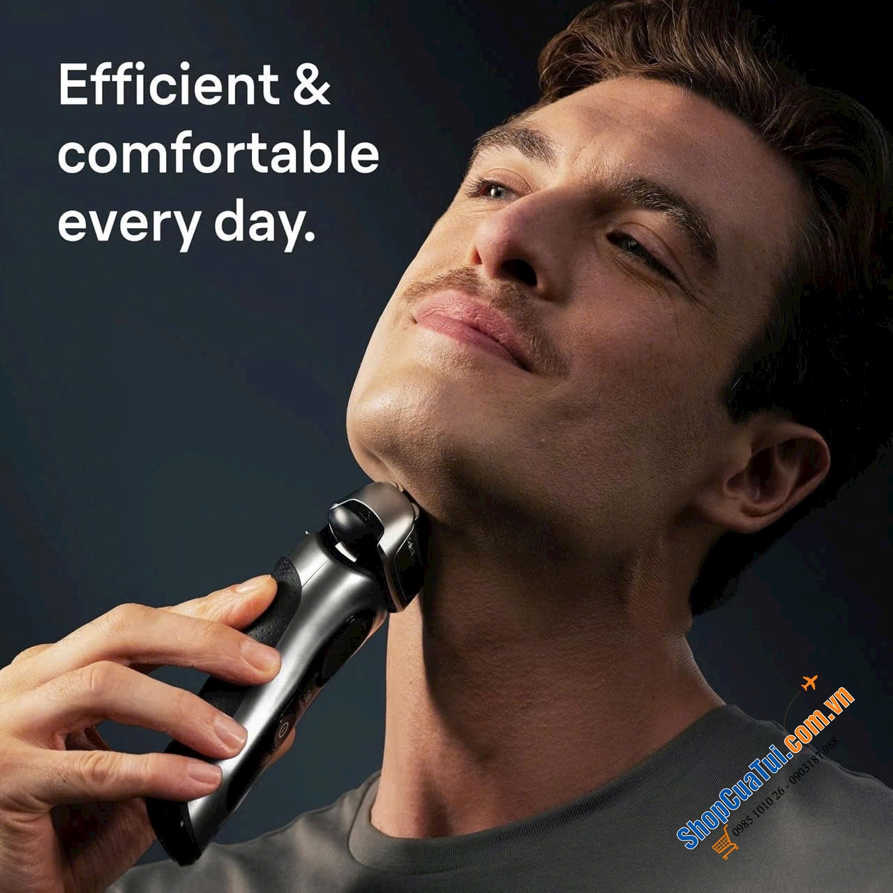 BRAUN SERIES 8 8567cc – CẠO SÁT ÊM ÁI, CHUẨN QUÝ ÔNG.