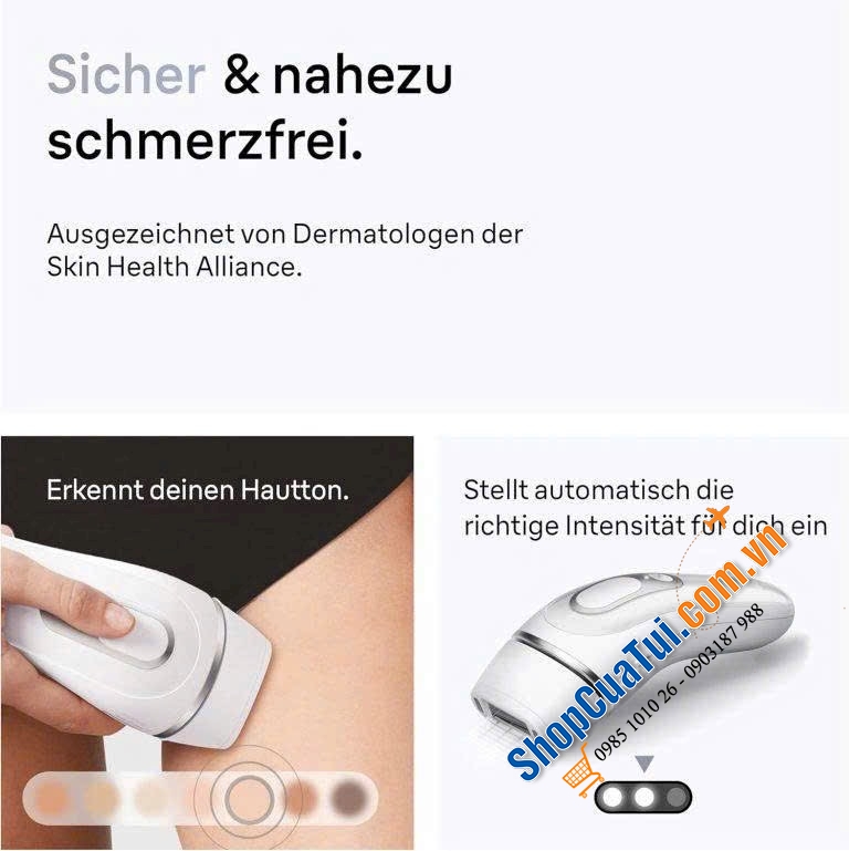 Máy Triệt Lông Braun Silk-expert Pro 3 PL3230 - Made in United Kingdom.