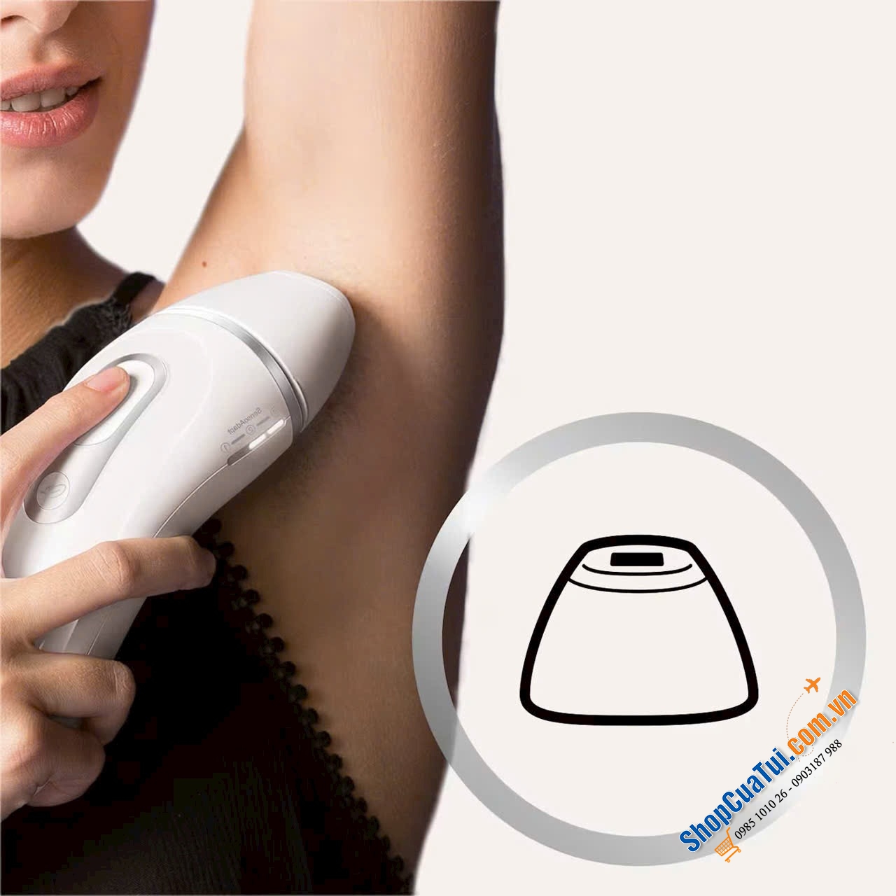 Máy Triệt Lông Braun Silk-expert Pro 3 PL3230 - Made in United Kingdom.