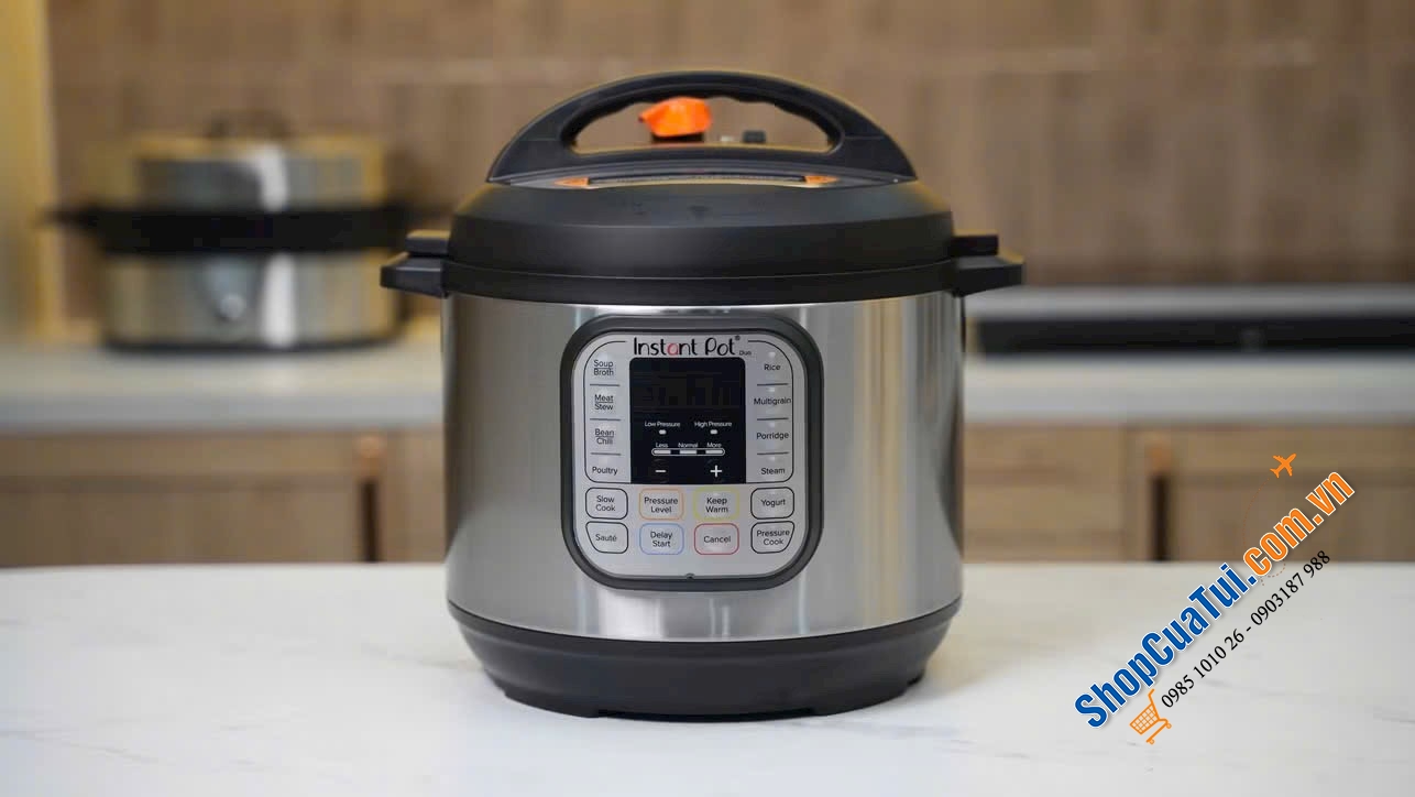 Nồi áp suất điện Instant Pot Duo 60 2026 5,7 Lit 7in1  - BẢN CẢI TIẾN HOÀN HẢO so với model cũ.