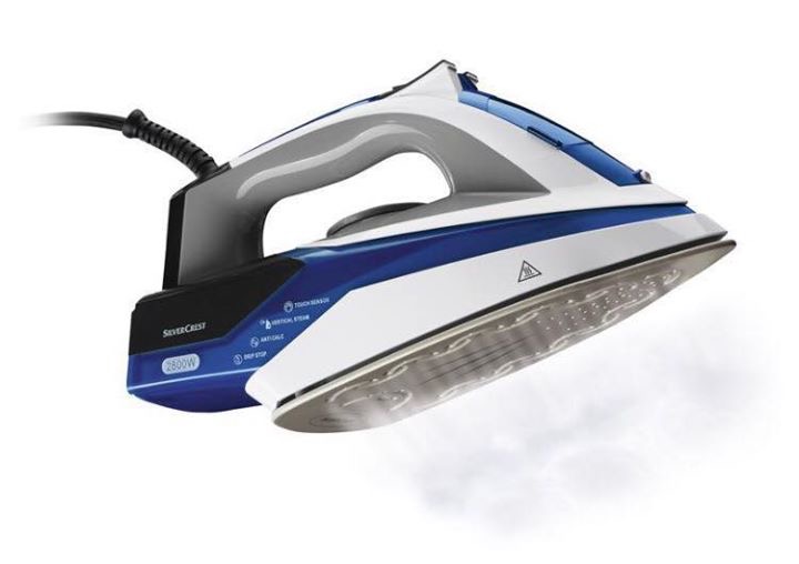 Bàn là hơi nước Silvercrest với chế độ tay cầm cảm ứng
