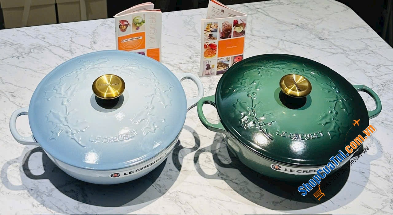 LE CREUSET HOLLY 26CM – ĐẸP ĐẾN MỨ GÂY NHUNG NHỚ.