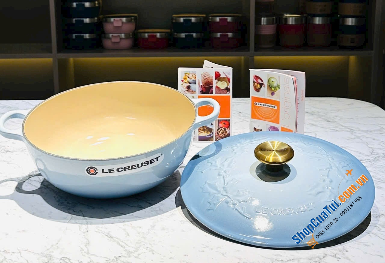 LE CREUSET HOLLY 26CM – ĐẸP ĐẾN MỨ GÂY NHUNG NHỚ.