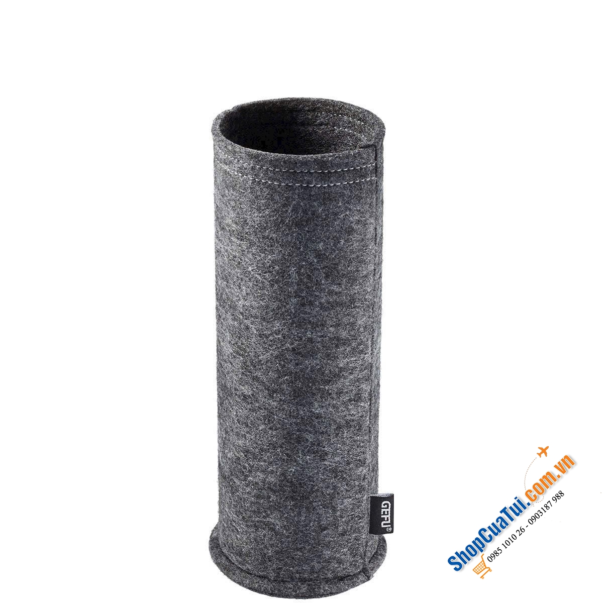BÌNH PHA TRÀ, Ủ COLD BREW THỦY TINH 2 LỚP GEFU COMPANION 12796 (450ML) CÓ TÚI XÁCH & QUAI DA MANG ĐI.