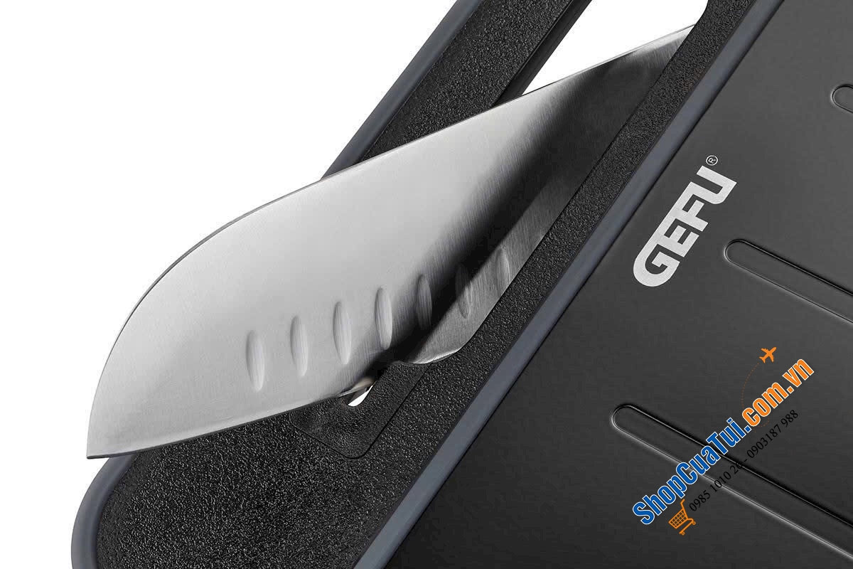 THỚT RÃ ĐÔNG KÈM CẮT, MÀI DAO GEFU 13991 CUT PRO (36.5 X 25CM).