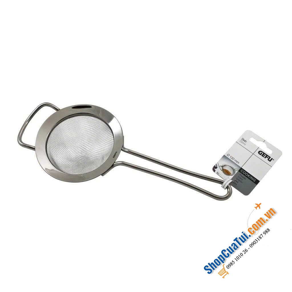 RÂY LỌC INOX CAO CẤP GEFU PASSO (7,5CM & 12CM).