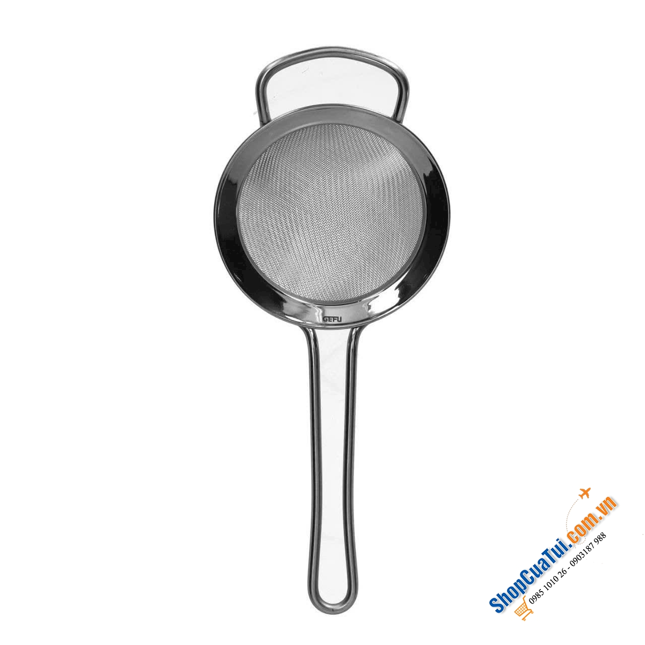 RÂY LỌC INOX CAO CẤP GEFU PASSO (7,5CM & 12CM).