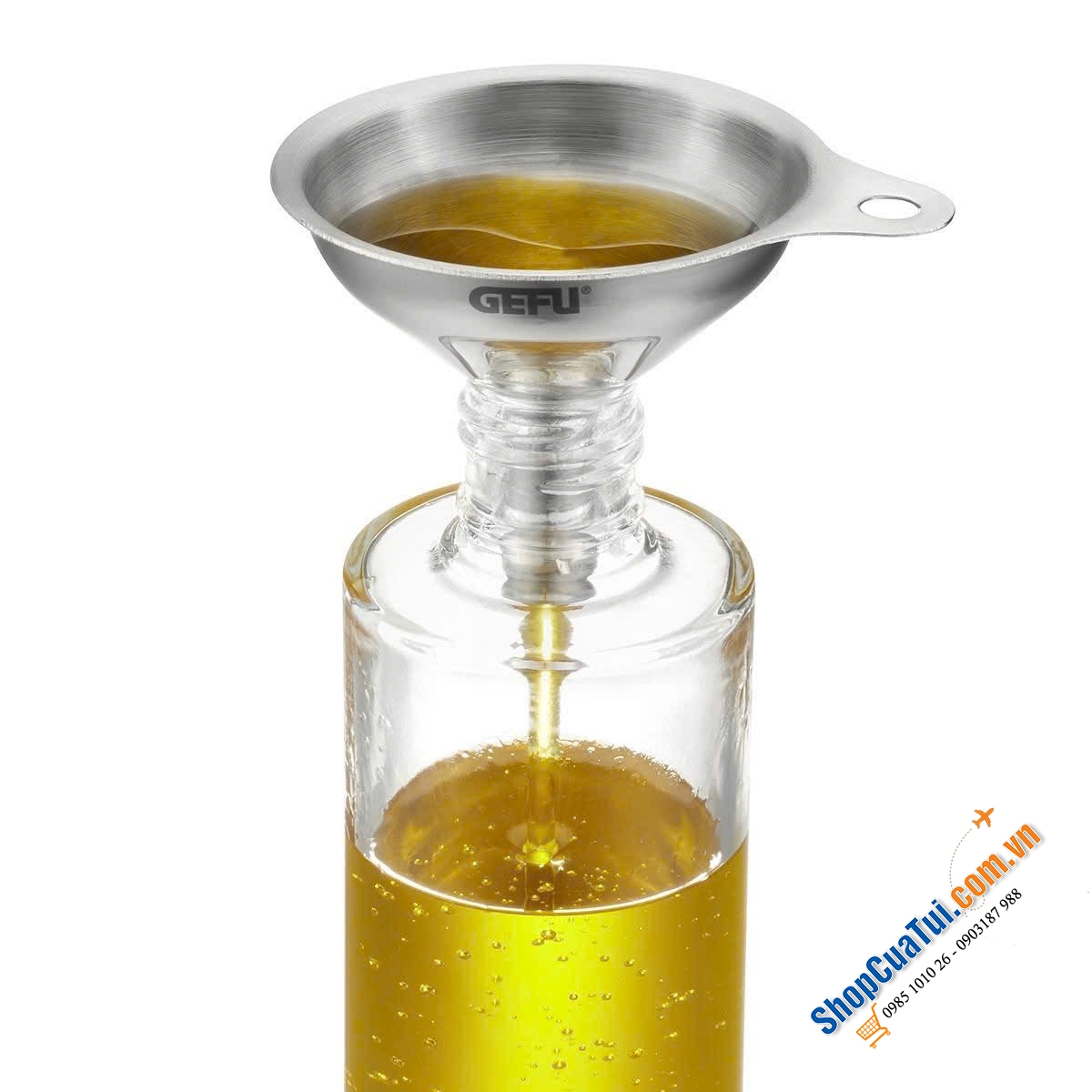 SET 3 PHỄU MINI INOX GEFU VERSARE.