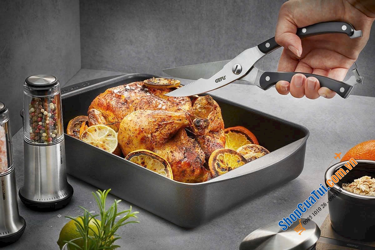 KÉO CẮT GÀ GIA CẦM CHUYÊN DỤNG GEFU VIGO (25.3CM).