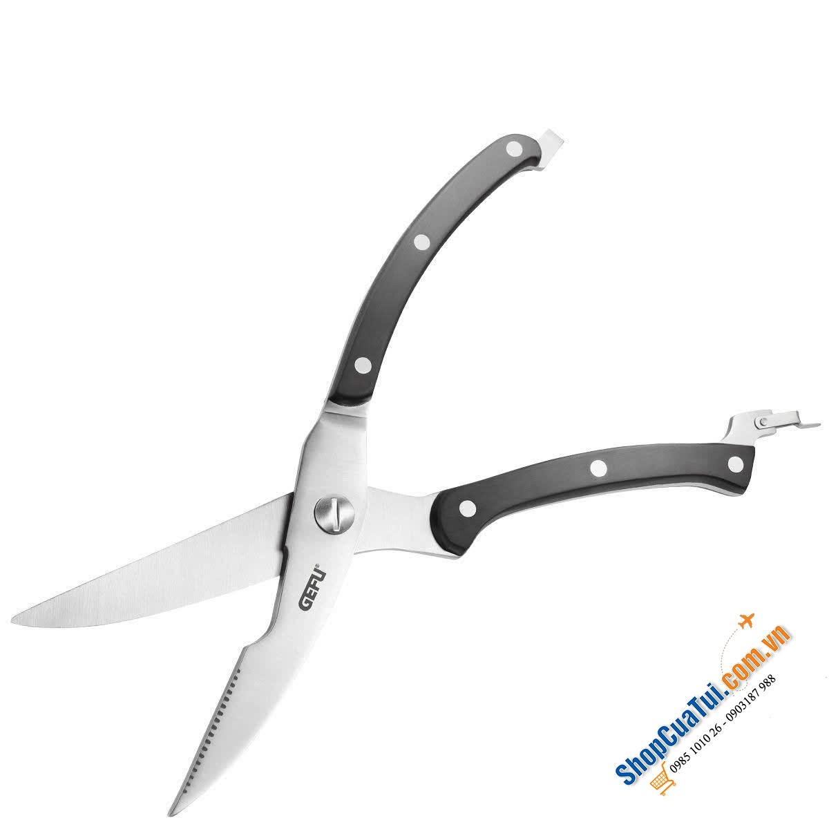 KÉO CẮT GÀ GIA CẦM CHUYÊN DỤNG GEFU VIGO (25.3CM).