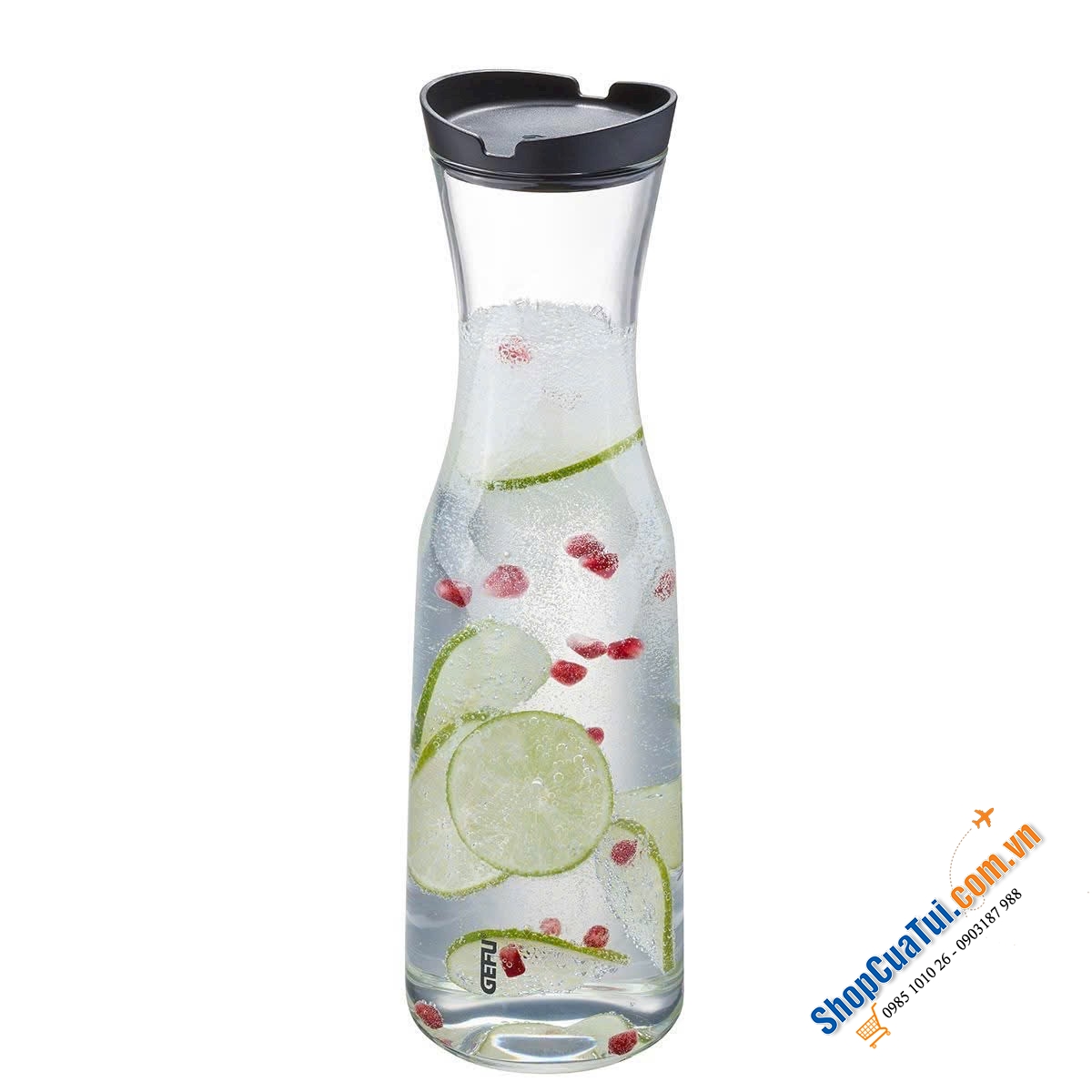 BÌNH NƯỚC THỦY TINH CAO CẤP GEFU 16500 SMARTLINE (1L).