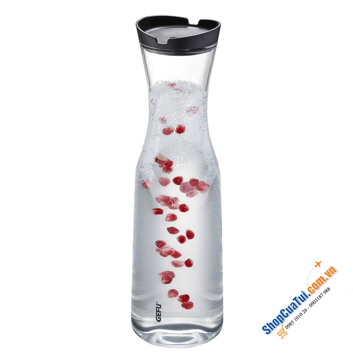 BÌNH NƯỚC THỦY TINH CAO CẤP GEFU 16500 SMARTLINE (1L).
