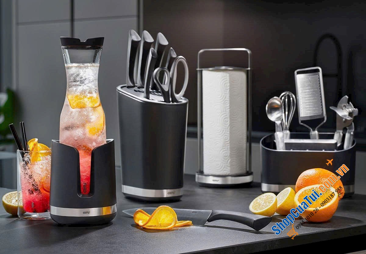 BÌNH NƯỚC THỦY TINH CAO CẤP GEFU 16500 SMARTLINE (1L).