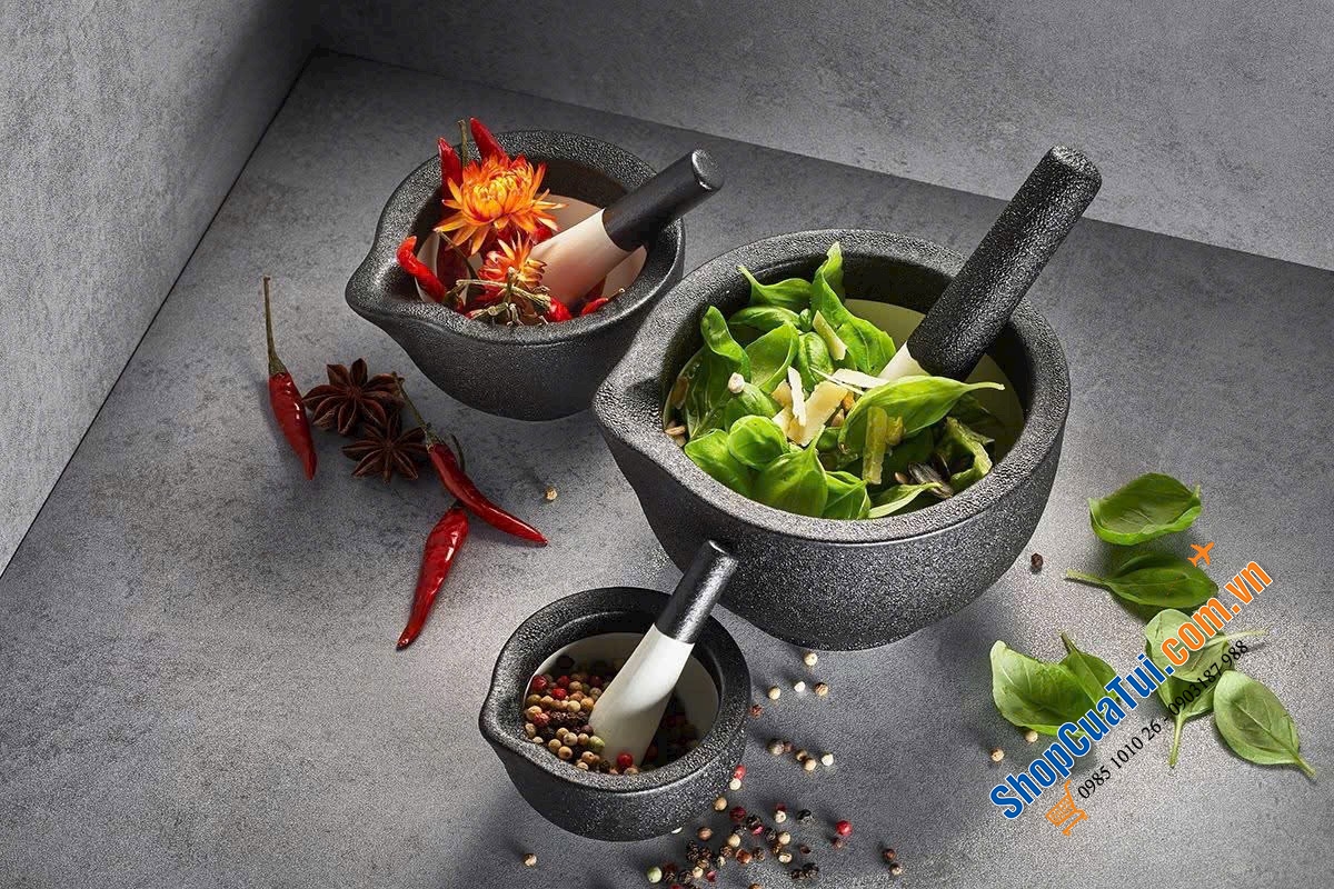 BỘ CHÀY CỐI SỨ CAO CẤP GEFU GRINO (10,2CM).
