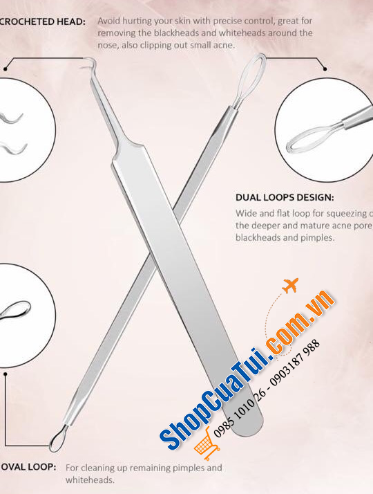 BỘ NẶN MỤN CHUYÊN NGHIỆP IZUKU